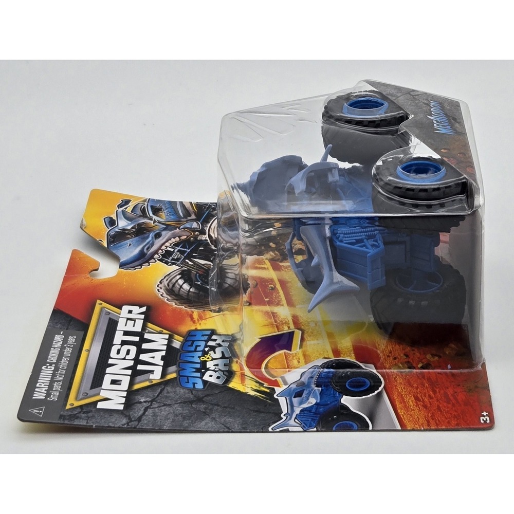 Spin Master Monster Jam 2025 Smash & Bash‎ Megalodon Series 01 Truck New Diecast - Picture 5 of 8